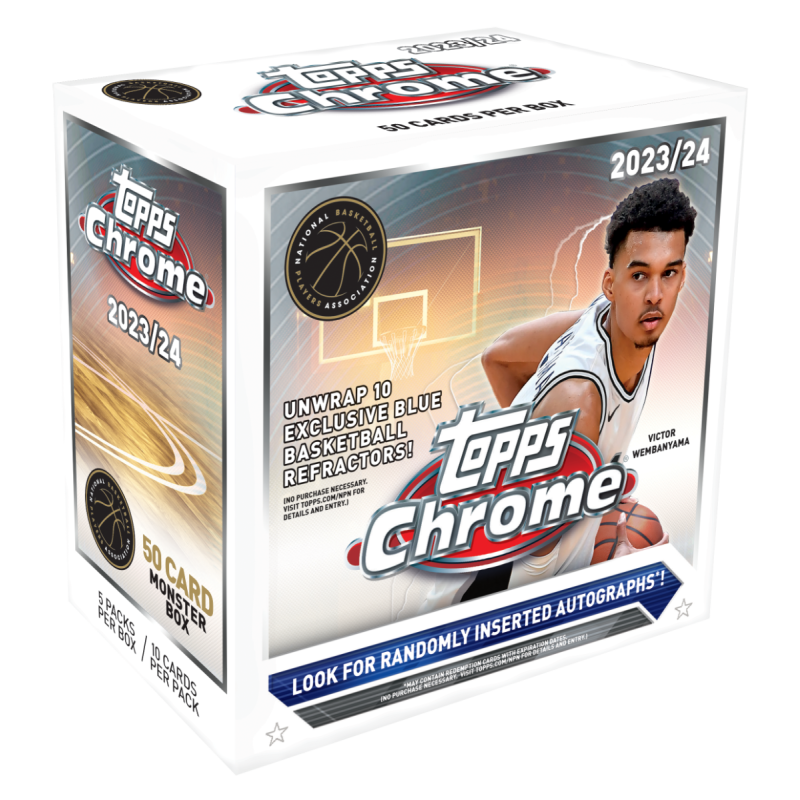 Topps Chrome Basketball - Monster Box 2023/24